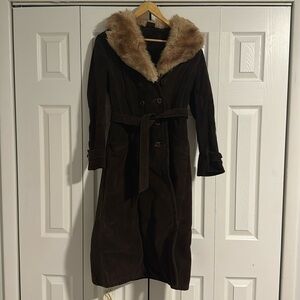 Suede Coat